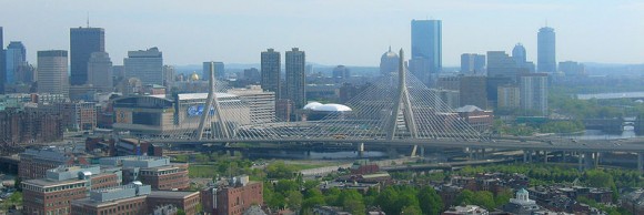 Bridge from Bunker Hill Monument by VidTheKid (creative commons)